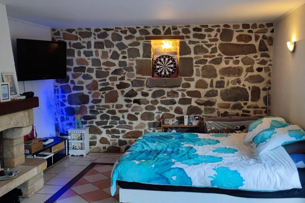 Studio La "Barque Bleue" Flamanville Exterior foto
